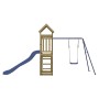 Impregnated pine wood outdoor playground by vidaXL, Swings and play structures - Ref: Foro24-3155893, Price: 406,06 €, Discou...