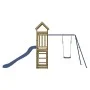 Spielplatz im Freien aus imprägniertem Kiefernholz von vidaXL, Schaukeln und Spielgeräte - Ref: Foro24-3155893, Preis: 393,24...
