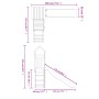 Douglas-Massivholz-Außenspielplatz von vidaXL, Schaukeln und Spielgeräte - Ref: Foro24-3155889, Preis: 373,88 €, Rabatt: %