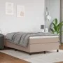 Estructura cama box spring cuero sintético capuchino 120x200 cm de vidaXL, Camas y somieres - Ref: Foro24-3121040, Precio: 94...