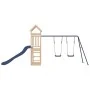 Solid pine wood outdoor playground by vidaXL, Swings and play structures - Ref: Foro24-3155894, Price: 393,50 €, Discount: %