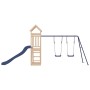 Spielplatz im Freien aus massivem Kiefernholz von vidaXL, Schaukeln und Spielgeräte - Ref: Foro24-3155894, Preis: 380,32 €, R...