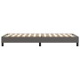 Graues Kunstlederbettgestell 90x200 cm von vidaXL, Betten und Lattenroste - Ref: Foro24-3120680, Preis: 70,89 €, Rabatt: %
