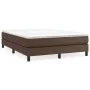Braunes Kunstlederbettgestell 140x200 cm von vidaXL, Betten und Lattenroste - Ref: Foro24-3120703, Preis: 121,62 €, Rabatt: %
