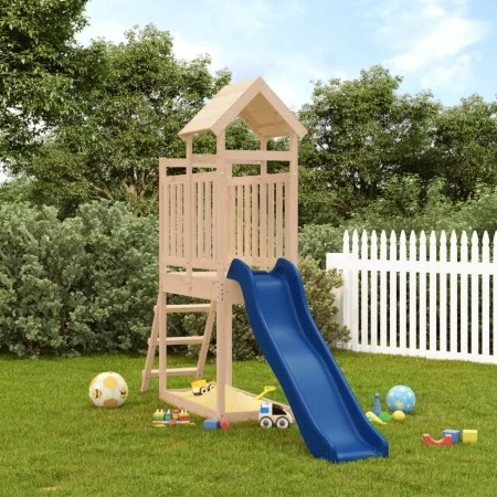 Solid pine wood outdoor playground by vidaXL, Swings and play structures - Ref: Foro24-3155864, Price: 288,43 €, Discount: %