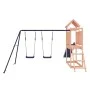 Douglas solid wood outdoor playground by vidaXL, Swings and play structures - Ref: Foro24-3155880, Price: 325,10 €, Discount: %