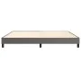 Estructura de cama de cuero sintético gris 200x200 cm de vidaXL, Camas y somieres - Ref: Foro24-3120722, Precio: 122,91 €, De...