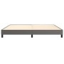 Estructura de cama de cuero sintético gris 200x200 cm de vidaXL, Camas y somieres - Ref: Foro24-3120722, Precio: 127,29 €, De...