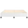 White synthetic leather bed frame 180x200 cm by vidaXL, Beds and slatted bases - Ref: Foro24-3121060, Price: 139,48 €, Discou...