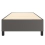 Gray synthetic leather bed frame 90x200 cm by vidaXL, Beds and slatted bases - Ref: Foro24-3121027, Price: 91,86 €, Discount: %