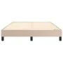 Bettgestell aus Cappuccino-Kunstleder, 140 x 200 cm von vidaXL, Betten und Lattenroste - Ref: Foro24-3120705, Preis: 100,15 €...
