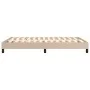 Bettgestell aus Cappuccino-Kunstleder, 140 x 200 cm von vidaXL, Betten und Lattenroste - Ref: Foro24-3120705, Preis: 100,15 €...