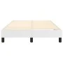 Bettgestell aus weißem Kunstleder, 120 x 200 cm von vidaXL, Betten und Lattenroste - Ref: Foro24-3120689, Preis: 77,71 €, Rab...