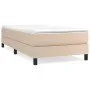 Cappuccino synthetic leather bed frame 90x200 cm by vidaXL, Beds and slatted bases - Ref: Foro24-3120681, Price: 77,54 €, Dis...