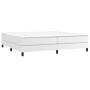 Bettgestell aus weißem Kunstleder, 200 x 200 cm von vidaXL, Betten und Lattenroste - Ref: Foro24-3120719, Preis: 117,58 €, Ra...