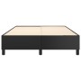 Estructura de cama de cuero sintético negro 140x190 cm de vidaXL, Camas y somieres - Ref: Foro24-3121041, Precio: 111,95 €, D...