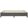 Estructura de cama de terciopelo gris oscuro 160x200 cm de vidaXL, Camas y somieres - Ref: Foro24-3121127, Precio: 117,04 €, ...