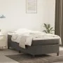 Dark gray velvet bed frame 100x200 cm by vidaXL, Beds and slatted bases - Ref: Foro24-3121103, Price: 84,45 €, Discount: %