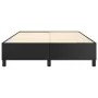 Black synthetic leather bed frame 140x200 cm by vidaXL, Beds and slatted bases - Ref: Foro24-3121047, Price: 106,75 €, Discou...