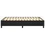 Black synthetic leather bed frame 140x200 cm by vidaXL, Beds and slatted bases - Ref: Foro24-3121047, Price: 106,75 €, Discou...