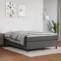 Gray synthetic leather bed frame 140x190 cm by vidaXL, Beds and slatted bases - Ref: Foro24-3121045, Price: 120,19 €, Discoun...
