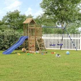 Impregnated pine wood outdoor playground by vidaXL, Swings and play structures - Ref: Foro24-3155896, Price: 413,05 €, Discou...