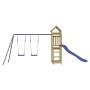 Spielplatz im Freien aus imprägniertem Kiefernholz von vidaXL, Schaukeln und Spielgeräte - Ref: Foro24-3155896, Preis: 399,24...