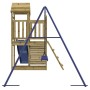Spielplatz im Freien aus imprägniertem Kiefernholz von vidaXL, Schaukeln und Spielgeräte - Ref: Foro24-3155896, Preis: 399,24...