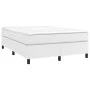 White synthetic leather bed frame 140x200 cm by vidaXL, Beds and slatted bases - Ref: Foro24-3121048, Price: 108,13 €, Discou...