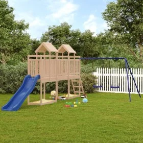 Spielplatz im Freien aus massivem Kiefernholz von vidaXL, Schaukeln und Spielgeräte - Ref: Foro24-3155882, Preis: 627,34 €, R...