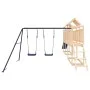 Solid pine wood outdoor playground by vidaXL, Swings and play structures - Ref: Foro24-3155882, Price: 627,34 €, Discount: %