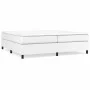 Bettgestell aus weißem Kunstleder, 200 x 200 cm von vidaXL, Betten und Lattenroste - Ref: Foro24-3121066, Preis: 137,89 €, Ra...