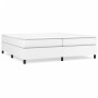 Estructura de cama de cuero sintético blanco 200x200 cm de vidaXL, Camas y somieres - Ref: Foro24-3121066, Precio: 139,80 €, ...