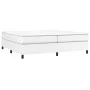 Bettgestell aus weißem Kunstleder, 200 x 200 cm von vidaXL, Betten und Lattenroste - Ref: Foro24-3121066, Preis: 137,89 €, Ra...