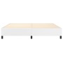 White synthetic leather bed frame 200x200 cm by vidaXL, Beds and slatted bases - Ref: Foro24-3121066, Price: 139,80 €, Discou...