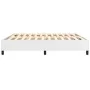 Bettgestell aus weißem Kunstleder, 200 x 200 cm von vidaXL, Betten und Lattenroste - Ref: Foro24-3121066, Preis: 137,89 €, Ra...