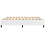 Estructura de cama de cuero sintético blanco 200x200 cm de vidaXL, Camas y somieres - Ref: Foro24-3121066, Precio: 139,80 €, ...