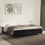 Estructura de cama de terciopelo gris claro 200x200 cm de vidaXL, Camas y somieres - Ref: Foro24-3120792, Precio: 125,37 €, D...