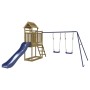 Spielplatz im Freien imprägniertes Kiefernholz von vidaXL, Schaukeln und Spielgeräte - Ref: Foro24-3155881, Preis: 402,20 €, ...