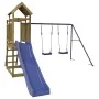 Spielplatz im Freien imprägniertes Kiefernholz von vidaXL, Schaukeln und Spielgeräte - Ref: Foro24-3155881, Preis: 382,09 €, ...