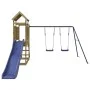 Parque infantil de exterior madera de pino impregnada de vidaXL, Columpios y estructuras de juegos - Ref: Foro24-3155881, Pre...