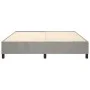 Estructura de cama de terciopelo gris claro 180x200 cm de vidaXL, Camas y somieres - Ref: Foro24-3121138, Precio: 135,36 €, D...