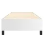 Estructura de cama cuero sintético blanco 90x190 cm de vidaXL, Camas y somieres - Ref: Foro24-3121018, Precio: 99,56 €, Descu...