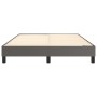 Gray synthetic leather bed frame 140x200 cm by vidaXL, Beds and slatted bases - Ref: Foro24-3120704, Price: 92,54 €, Discount: %