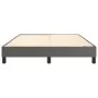 Gray synthetic leather bed frame 140x200 cm by vidaXL, Beds and slatted bases - Ref: Foro24-3120704, Price: 98,83 €, Discount: %