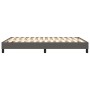 Gray synthetic leather bed frame 140x200 cm by vidaXL, Beds and slatted bases - Ref: Foro24-3120704, Price: 92,54 €, Discount: %