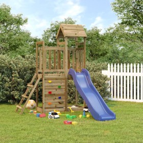 Spielplatz im Freien aus imprägniertem Kiefernholz von vidaXL, Schaukeln und Spielgeräte - Ref: Foro24-3155890, Preis: 343,54...