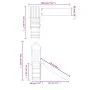 Spielplatz im Freien aus imprägniertem Kiefernholz von vidaXL, Schaukeln und Spielgeräte - Ref: Foro24-3155890, Preis: 355,90...