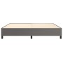 Boxspring-Bettgestell aus grauem Kunstleder, 200 x 200 cm von vidaXL, Betten und Lattenroste - Ref: Foro24-3121069, Preis: 14...