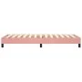 Bettgestell aus rosafarbenem Samt, 80 x 200 cm von vidaXL, Betten und Lattenroste - Ref: Foro24-3120741, Preis: 73,92 €, Raba...